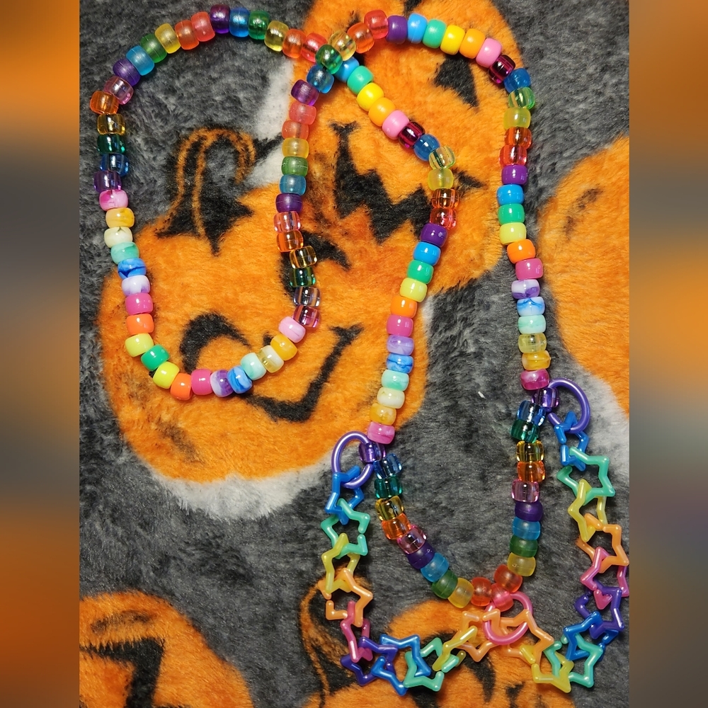 Rainbow necklace 🌟